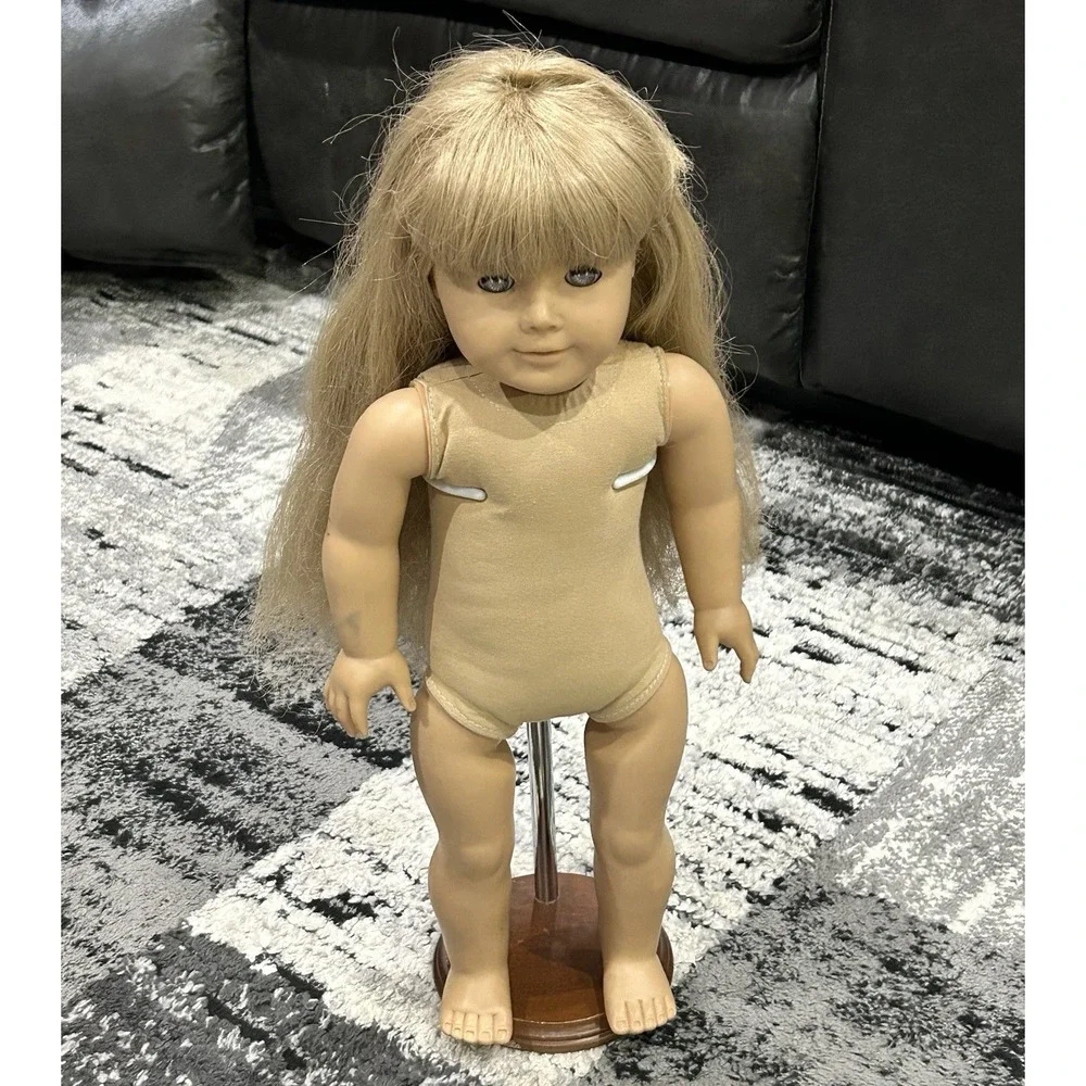 Kirsten Larson American Girl Doll Pleasant Company Soft Lashes Wavy Hair 18 In